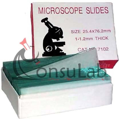 Lâmina Lisa para Microscópio