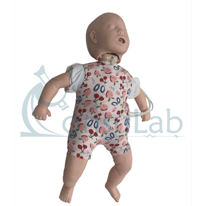 Manequim Bebê Simulador para Treino de RCP com Luzes de Controle