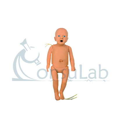 Manequim Bebê Simulador para Treino de RCP, Intubação e Enfermagem