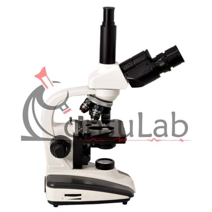 Microscópio Biológico Trinocular com Aumento de 40X, 64X, 100X, 160X, 400X, 640X, 1000X e 1600X