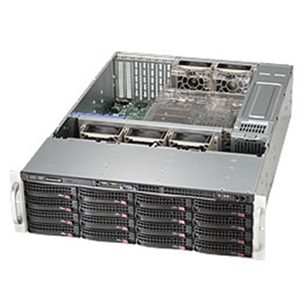 Gabinete Rack 3U Supermicro CSE 836 Fte. Red. (Semi Novo)