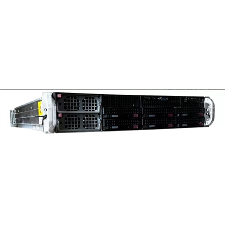 Gabinete Rack 2u Supermicro 2u Cse-828 6 Baias Fontes 1400w