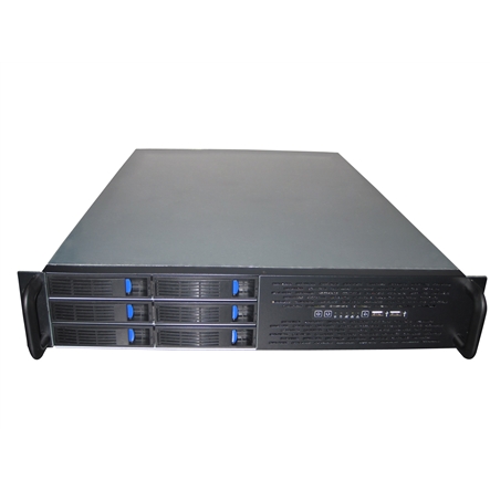 Gabinete TGC-2306A 2U c/6 baias HotSwap Server Chassis * sem Fonte