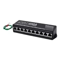 Patch Panel Poe 5 Portas Gigabit Ethernet 10,5 A 60vdc 1,5a