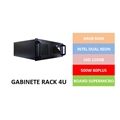 Servidor Rack 4U Dual XEON Mem 64GB SSD 120GB Fonte 500W