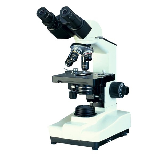 MICROSCÓPIO BIOLÓGICO - BINOCULAR, 4 OBJETIVAS ACROMÁTICAS, LED