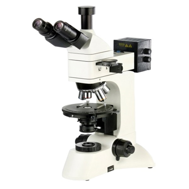 MICROSCÓPIO DE POLARIZAÇÃO - TRINOCULAR PLANACROMÁTICA