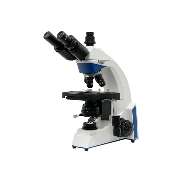 MICROSCÓPIO TRINOCULAR - OBJETIVAS ACROMÁTICAS  AUMENTO DE 1600X