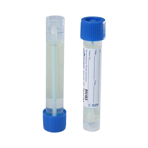 SWAB PONTA RAYON COM SOLUÇÃO NEUTRALIZANTE 10 ML TRANSWAB NRS MWE 50