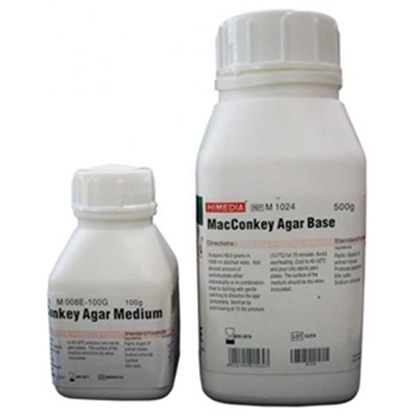 Agar Macconkey Base (sem Lactose), 500 Gramas M1024-500G Himedia