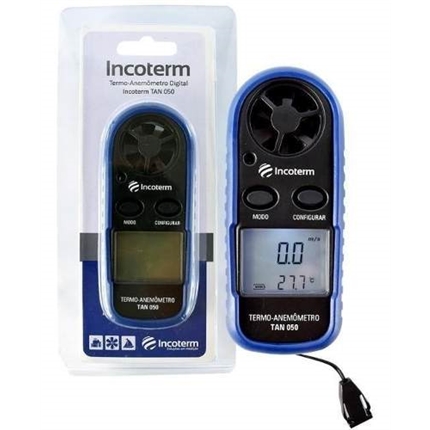 Termo-Anemômetro digital Incoterm