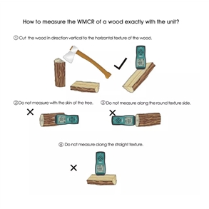 Medidor de Umidade digital para madeiras e outros